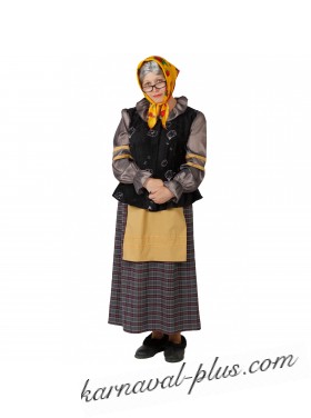 Карнавальный костюм Бабка